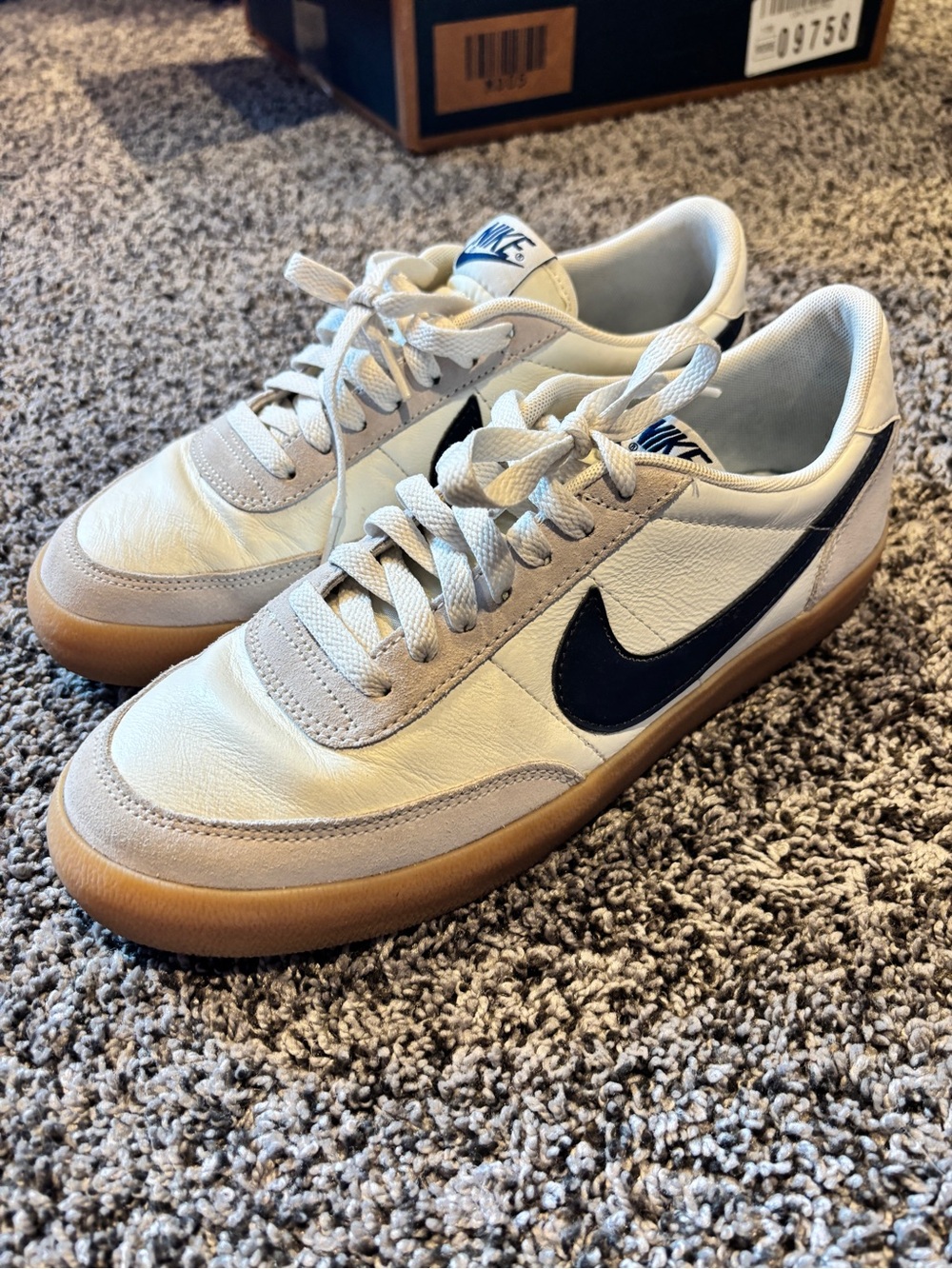 Nike Killshot 2 Leather Sneakers - White / Navy / Gum - Picture 2 of 6